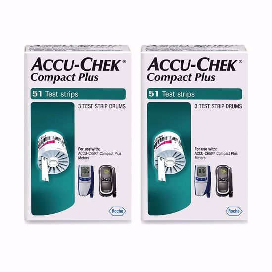 Accu-Chek Compact Plus Test Strips 102ct