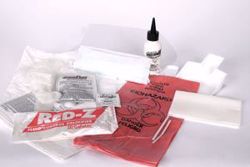 Picture of MEDEGEN SOLIDIFIERS Red-Z Deluxe Emergency Response Kit, Polybagged, Up To 1.25 Gallon, 6/Cs