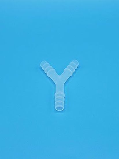 Picture of BUSSE CONNECTORS FOR PLASTIC TUBING Y Connector, 8-11Mm, 3/8", Clean, 50/Bx, 500/Cs