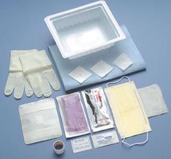 Picture of BUSSE CENTRAL LINE DRESSING CHANGE TRAY WITH TEGADERM™ DRESSING Tray, Tegaderm™ Dressing & Isopropyl Alcohol, 30/Cs