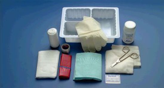 Picture of BUSSE PRIMARY DRESSING CHANGE TRAY Dressing Change Tray, Sterile, 20/Cs