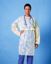 Picture of BUSSE STAFF PROTECTION GOWNS Full Back Gown, Yellow, Knit Cuffs, 50/Cs