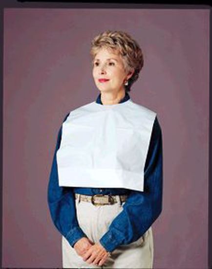 Picture of BUSSE GERIATRIC PLASTIC BIB Bib, 500/Cs (To Be DISCONTINUED)