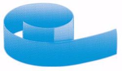 Picture of NUTRAMAX BLUE METAL DETECTABLE ADHESIVE BANDAGES Adhesive Bandage, Knuckle, Flexible Fabric, 1800/Cs