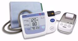 Picture of OMRON MEMORY, PRINT-OUT & GRAPH BLOOD PRESSURE MONITOR Blood Pressure (BP) Monitor