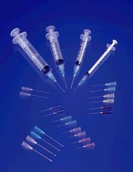Picture of EXEL LUER SLIP SYRINGE WITH NEEDLE Syringe & Needle, Luer Slip, 3Cc, Low Dead Space Plunger, 25G X 5/8", 100/Bx, 10 Bx/Cs