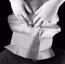 Picture of 3M™ STERI-DRAPE™ OPHTHALMIC SURGICAL DRAPES Medium Drape With Incise Film & Pouch, 51" X 51", 10/Bx, 4 Bx/Cs (US Only)