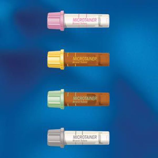 Picture of BD MICROTAINER® BLOOD COLLECTION TUBES Tube, Serum, Microgard™ Closure, No Additive, 50/Pk, 4 Pk/Cs (Continental US Only)