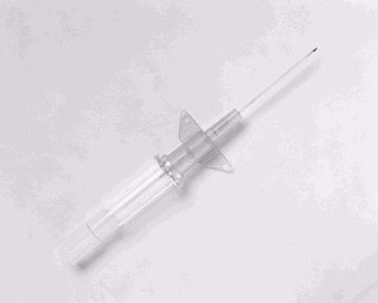 Picture of SMITHS MEDICAL JELCO™ IV CATHETERS Winged Radiopaque IV Catheter, 24G X 5/8", Yellow, 50/Bx, 4 Bx/Cs (US Only)