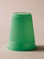Picture of TIDI PLASTIC DRINKING CUP Plastic Cup, Green, 5 Oz, 100/Bg, 10 Bg/Cs