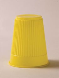 Picture of TIDI PLASTIC DRINKING CUP Plastic Cup, Yellow, 5 Oz, 100/Bg, 10 Bg/Cs