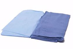 Picture of DUKAL OPERATING ROOM (O.R.) TOWELS OR Towel, 17” X 26”, Sterile 1S, Blue, 80/Cs