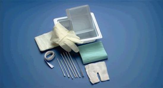 Picture of BUSSE TRACHEOSTOMY CARE KIT Tracheostomy Kit, Removable Basin, Sterile, 20/Cs