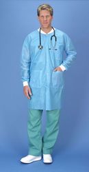 Picture of BUSSE LAB COATS Lab Coat, Small/ Medium, Blue, 30/Cs