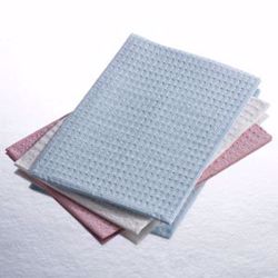 Picture of GRAHAM MEDICAL DISPOSABLE TOWELS Tissue-Overall Embossed Towel, 13½" X 18", Mauve, 3-Ply, 500/Cs