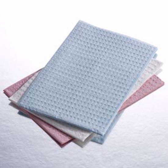 Picture of GRAHAM MEDICAL DISPOSABLE TOWELS Tissue-Overall Embossed Towel, 13½" X 18", Mauve, 3-Ply, 500/Cs