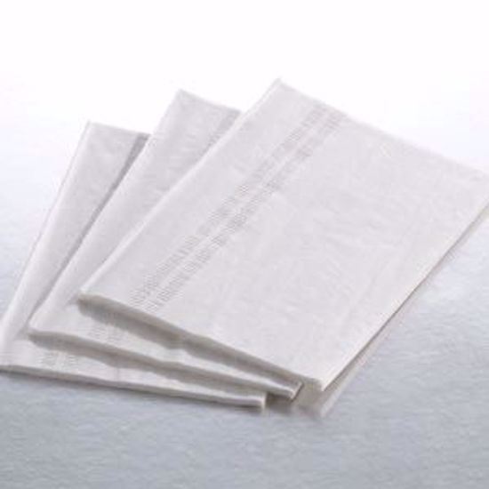 Picture of GRAHAM MEDICAL DISPOSABLE TOWELS Tissue-Overall Embossed Towel, 13" X 17",  White, Super 2-Ply, 500/Cs