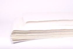 Picture of GRAHAM MEDICAL PRE-CUT CREPE SHEETS Headrest Pre-Cut Sheets, 18" X 24", Crepe Finish, White, 1000/Cs