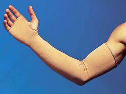 Picture of INTEGRA LIFESCIENCES GLENSLEEVE II™ ARM & LEG PROTECTORS Hand-Wrist-Arm Protector, Beige, 18"L X 3"W, 12 Pr/Cs