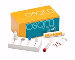Picture of SEKISUI OSOM® MONO TEST Mono Test CLIA Waived (Whole Blood), Plus Contains 2 Additional Test Sticks For External QC Testing, 25 Tests/Kit