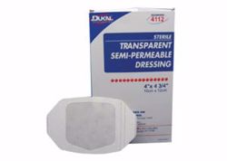 Picture of DUKAL TRANSPARENT SEMI-PERMEABLE DRESSINGS Dressing, 1½" X 2", 1/Pk, 100 Pk/Bx