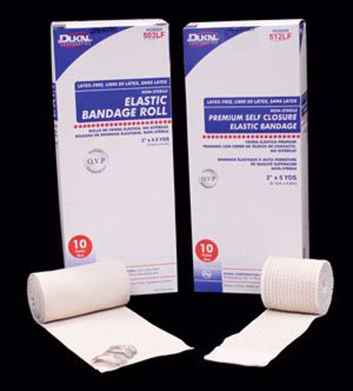 Picture of DUKAL ELASTIC BANDAGE Elastic Bandage, 2", 10/Bx, 5 Bx/Cs