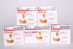 Picture of NUTRAMAX SOFT FLEXIBLE FABRIC BANDAGES Small Fingertip Pad, 2", Latex Free (LF), 100/Bx, 12 Bx/Cs