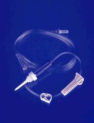 Picture of EXEL IV ADMINISTRATION SETS IV Administration Set, 15 Drops, Combination Vented/ Non-Vented, (Y) Injection Site, Luer Slip, 78" Tube, Roller Clamp, Pinch Clamp, 50/Cs (120 Cs/Plt)