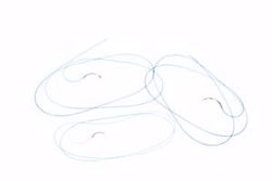 Picture of ETHICON PROLENE™ POLYPROPYLENE SUTURES Suture, Reverse Cutting, Size 4-0, 18", Blue Monofilament, Needle FS-2, 3/8 Circle, 1 Dz/Bx (Continental US Only)