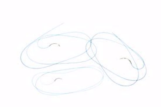 Picture of ETHICON PROLENE™ POLYPROPYLENE SUTURES Suture, Reverse Cutting, Size 3-0, 18", Blue Monofilament, Needle FS-2, 3/8 Circle, 1 Dz/Bx (Continental US Only)