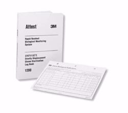Picture of 3M™ ATTEST™ LOG BOOKS & RECORD CHARTS Log Book With 50 Record Charts For Use With All Steam BI-CI Products (US Only)