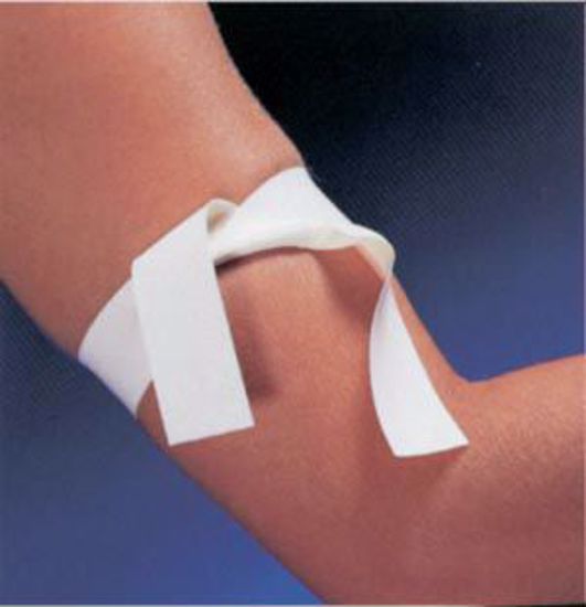 Picture of GRAHAM MEDICAL LATEX FREE TOURNIQUET Tourniquet, 1" X 18", White, 1000/Cs