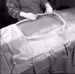 Picture of 3M™ STERI-DRAPE™ POUCHES Surgical Drape Pouch, 30" X 35", Incise 16" X 20", 5/Bx, 4 Bx/Cs (US Only)
