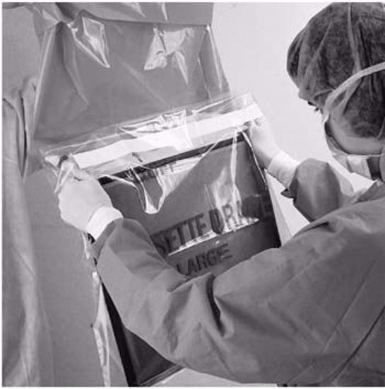 Picture of 3M™ STERI-DRAPE™ X-RAY CASSETTE DRAPES Drape. Adhesive Closure, 14" X 19", 25/Cs (US Only)