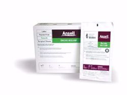 Picture of ANSELL ENCORE® ACCLAIM™ POWDER-FREE LATEX SURGICAL GLOVES Surgical Gloves, Size 7, 50 Pr/Bx, 4 Bx/Cs (US Only)
