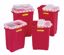 Picture of BD EXTRA LARGE SHARPS COLLECTORS Sharps Collector, 17 Gal, Hinged Top, Red, 5/Cs (Continental US Only)