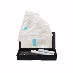 Picture of SYMMETRY SURGICAL CHANGE-A-TIP™ DELUXE REPLACEMENT KITS Change-A-Tip Deluxe HI-LO Cautery Kit, Includes: 1 Low-Temp Handle, 1 High-Temp Handle, 1 Sterile H100 Tip, 1 Sterile H101tip, 1 Sterile H103 Tip, 1 Sterile H121, 6 AA Alkaline Batteries & Foam-Lined Case