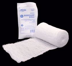 Picture of DUKAL FLUFF BANDAGE ROLL Bandage Roll, 4½" X 147", 6-Ply, Fluff Non-Sterile, 100 Rl/Cs