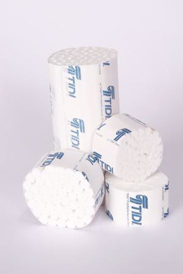 Picture of TIDI DENTAL COTTON ROLLS Cotton Roll, Medium, Non-Sterile, 3/8" X 6", 50/Bundle, 10 Bundle/Cs