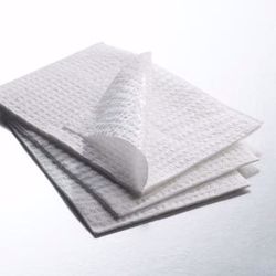 Picture of GRAHAM MEDICAL TISSUE/POLYBACK TOWELS Towel, White, 13½" X 18", 3-Ply, 500/Cs (63 Cs/Plt)