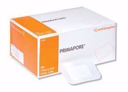 Picture of SMITH & NEPHEW PRIMAPORE™ IV ADHESIVE DRESSINGS Peripheral IV Adhesive Dressing, 2¾" X 2", Pad Size 40Mm X 27Mm, 100/Pkg (US Only)