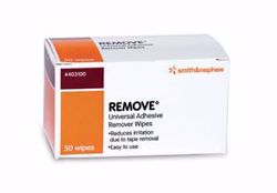 Picture of SMITH & NEPHEW REMOVE® ADHESIVE REMOVER Adhesive Remover Wipes, 50/Pkg, 20 Pkg/Cs (US Only) (Item Is Considered HAZMAT And Cannot Ship Via Air Or To AK, GU, HI, PR, VI)