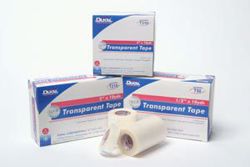 Picture of DUKAL SURGICAL TAPE - TRANSPARENT Surgical Tape, 2" X 10 Yds, 6 Rl/Bx, 12 Bx/Cs