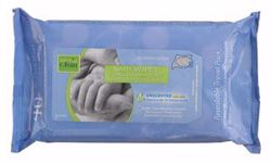 Picture of PDI NICE-N-CLEAN® BABY WIPES Baby Wipes (Unscented), 7" X 8", 40/Pk, 12 Pk/Cs (120 Cs/Plt) (US Only)