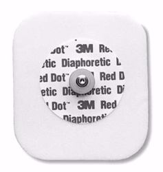 Picture of 3M™ RED DOT™ DIAPHORETIC FOAM MONITORING ELECTRODES Monitoring Electrode, No Abrader, 5.1Cm X 5.5Cm, 50/Bg, 20Bg/Cs (US Only)