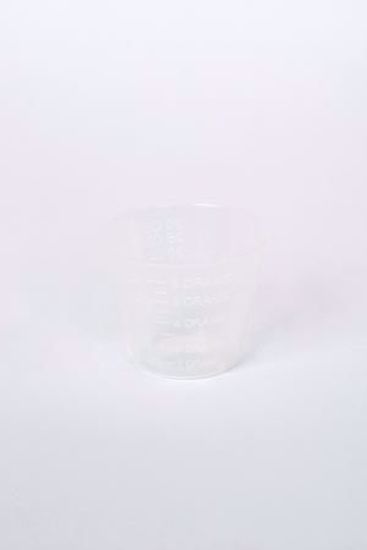 Picture of MEDEGEN DISPOSABLE MEDICINE CUPS Medicine Cup, 1 Oz, Unbreakable Translucent, Polypropylene, 100/Slv, 50 Slv/Cs (50 Cs/Plt)