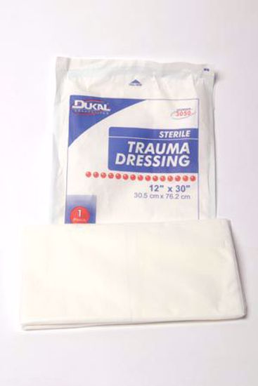 Picture of DUKAL TRAUMA DRESSING Trauma Dressing, 12" X 30", 1/Pk, 25 Pk/Cs