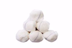 Picture of DUKAL ROUND STICK SPONGES Roundstick Sponge, Cotton Filled, X-Ray Detectable, Large 1", Non-Sterile, 100/Pk, 5 Pk/Cs