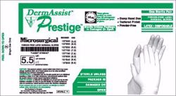 Picture of INNOVATIVE PRESTIGE® MICROSURGICAL POWDER-FREE LATEX SURGICAL GLOVES Gloves, Surgical, Size 9, Latex, Sterile, PF, Textured Finish, 25 Pr/Bx, 4 Bx/Cs