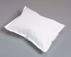 Picture of GRAHAM MEDICAL FLEXAIR® QUALITY DISPOSABLE PILLOW/PATIENT SUPPORT Flexair® Large Disposable Pillow/ Patient Support, Non-Woven/ Poly, 19" X 12½", White, 50/Cs